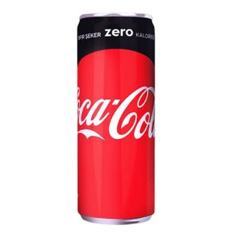 Coca Cola Zero Sugar (330 Ml) görseli