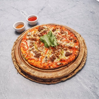Kavurmalı Pizza görseli