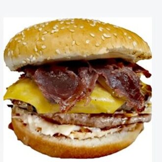 Dorf Double Haus Burger (220 Gr.) görseli