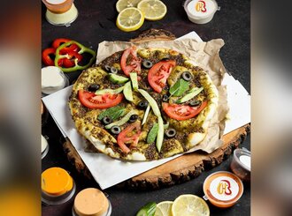 Zaater & Sebze Pizza görseli