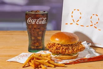 Kızarmış Tavuk Ranch Burger Menü görseli