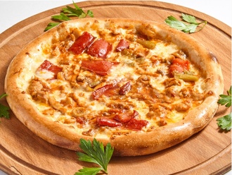 Tavuklu Kaşarlı Pide (Açık) görseli