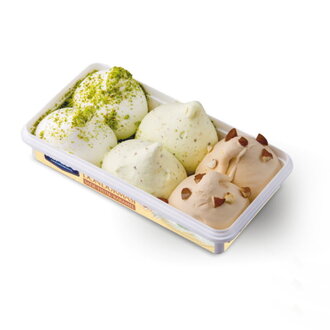 Sade & Karamelli & Fıstıklı Dondurma (480 Gr.) görseli