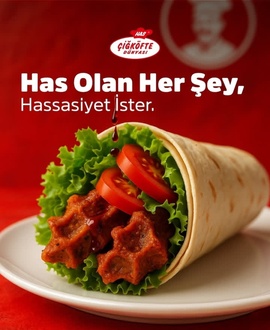 Mega Çiğ Köfte Dürüm görseli