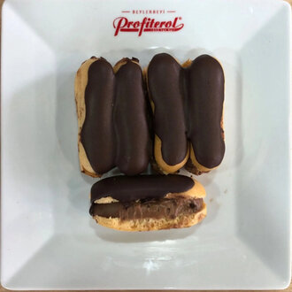 İçi Çikolatalı Ekler (5 Adet) görseli