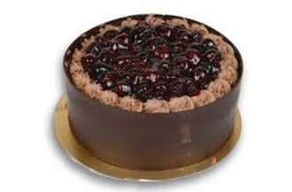 Böğürtlenli Çikolatalı Pasta (No. 1) görseli