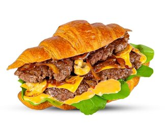Croissant Burger görseli