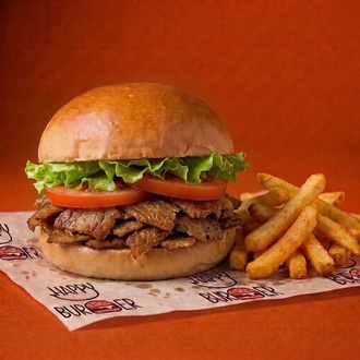 Happy Vegan Döner Burger görseli