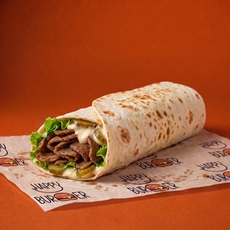 Happy Vegan Döner Wrap görseli