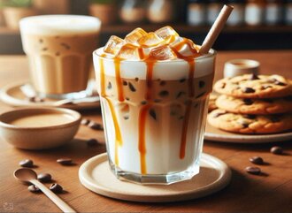 Ice Caramel Latte görseli