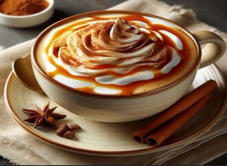 Karamel Latte görseli