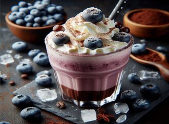 Ice Blueberry Mocha görseli