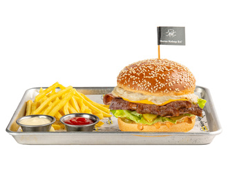 Döner Burger Beğendili görseli