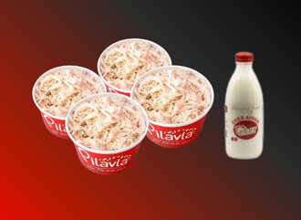 4'Lü Tavuklu Lezzet (4X250 Gr.) görseli