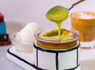 Limonlu Çikolatalı Sufle görseli