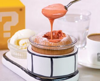 Ruby Çikolatalı Böğürtlenli Sufle görseli