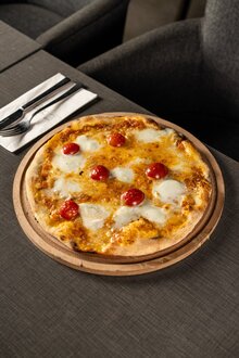 Margherita Pizza görseli