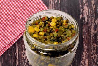 Maş Fasulyeli Salata (300 Gr.) görseli
