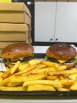 2'Li Crispy Burger Menü görseli