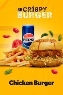 Chicken Burger Menü görseli
