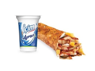 Öğrenci Tavuk Döner Dürüm Menü görseli