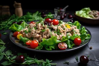 Ton Balıklı Salata görseli
