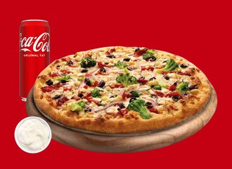 Orta Boy Pizza Vegetarian Pizza Menü görseli
