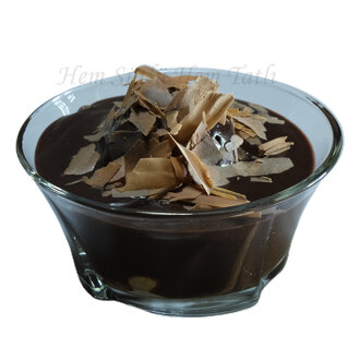 Bitter Çikolatalı Profiterol görseli