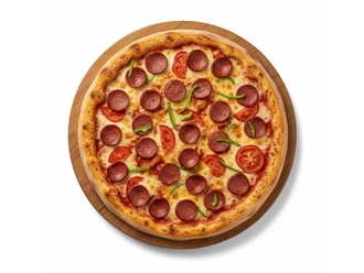 Aytomas Mantarlı & Sosisli Pizza (Orta Boy) görseli