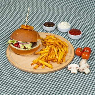 Acılı Burger görseli