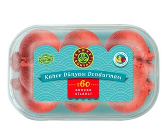 Çilekli Dondurma (500 G) görseli