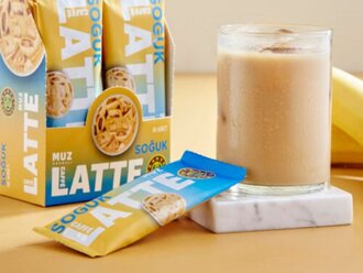 Özel Seri Muzlu Soğuk Caffe Latte Kutulu görseli