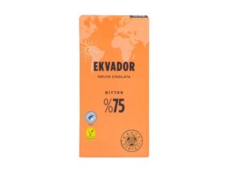 Ekvador %75 Bitter Orijin Çikolata görseli