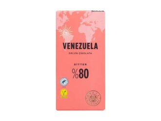 Venezuela %80 Bitter Orijin Çikolata görseli