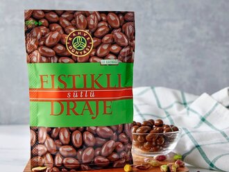 Antep Fıstıklı Draje Sütlü Çikolatalı (120 G) görseli