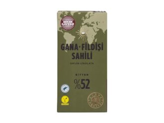 Gana Fildişi Sahili %52 Bitter Orijin Çikolata görseli