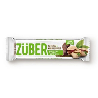 Züber Protein Bar (Antep Fıstık & Kakao) (40 Gr.) görseli