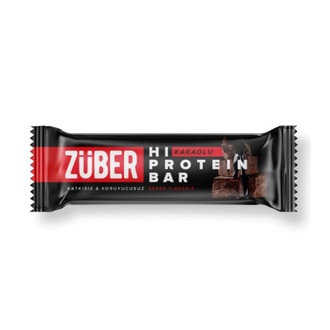 Züber Protein Bar (Vanilya & Kakao) (40 Gr.) görseli