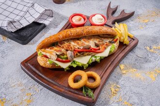 Tavuk Fajita Sandviç görseli