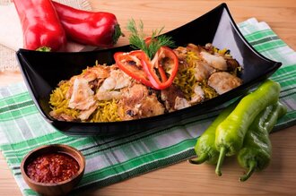 Pilav Üstü Tavuk Döner görseli