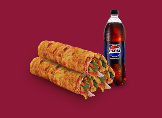 3'Lü Tavuk Dürüm Menü görseli