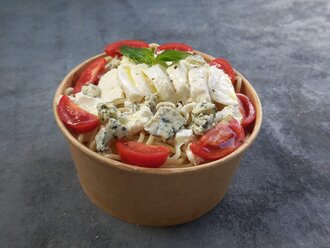 Dört Peynirli Kase Kase (Quattro Formaggi Bowl) görseli