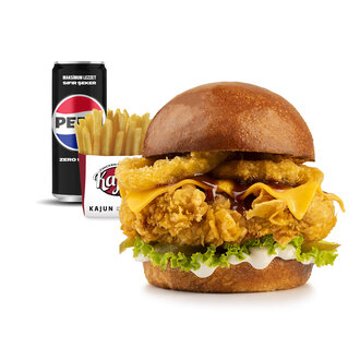 Tex-mex Burger Menü görseli