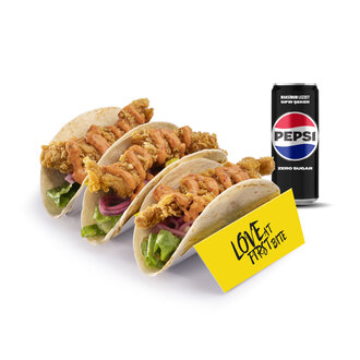 Tavuklu Taco Menü görseli