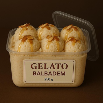 Bal & Badem Dondurma (250 Gr.) görseli