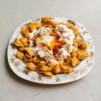 Patatesli Vegan Çıtır Mantı görseli