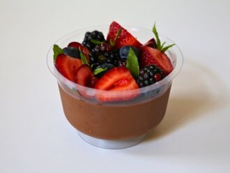 Vegan Çikolatalı Mousse görseli