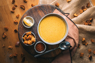 Fırın Sebzeli İlik Çorba görseli