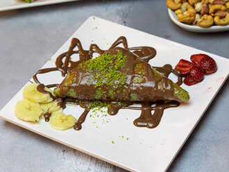 Çikolatalı Muska Katmer görseli