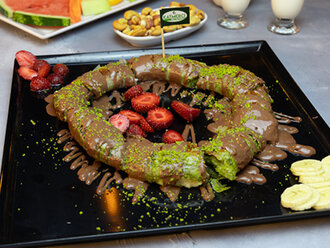 Çikolatalı Simit Katmer görseli